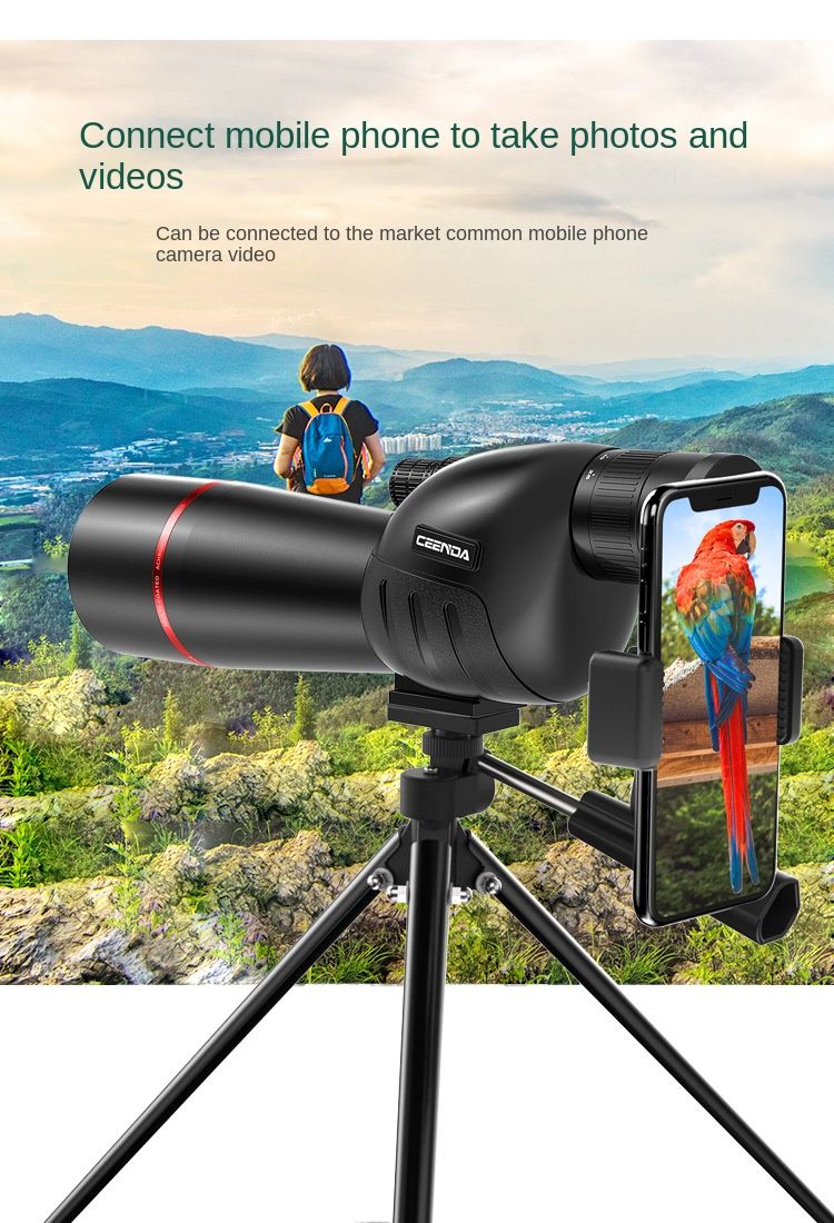 Professional High-Definition 25-75X60 Bird Monocular product detail 8