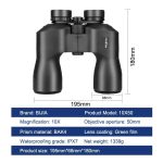 Professional Metal Material HD 10x50 Waterproof Binocular gallery 02