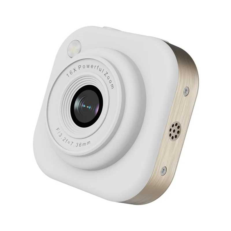 q16-mini-digital-camera-16x-digital-zoom-with-led-fill-light-for-students-without-tf-card-white-for-travel-and-everyday-photography-main Digital Camera main product image