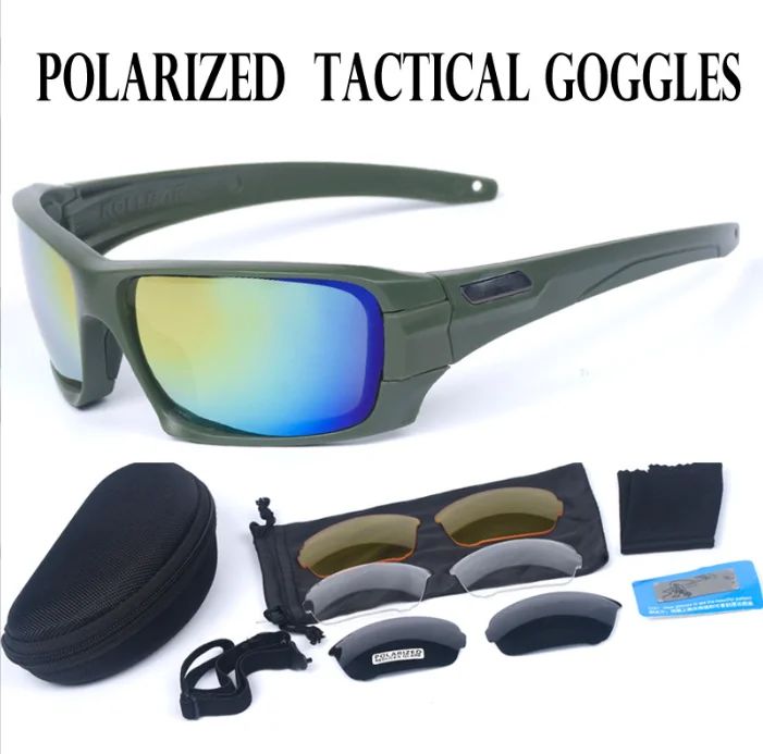Replaceable Tactical Goggles with Impact-Resistant Thickened product detail 1