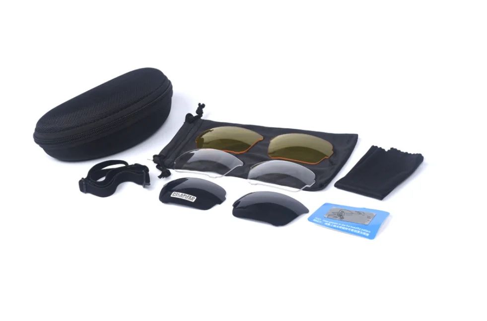 Replaceable Tactical Goggles with Impact-Resistant Thickened product detail 7