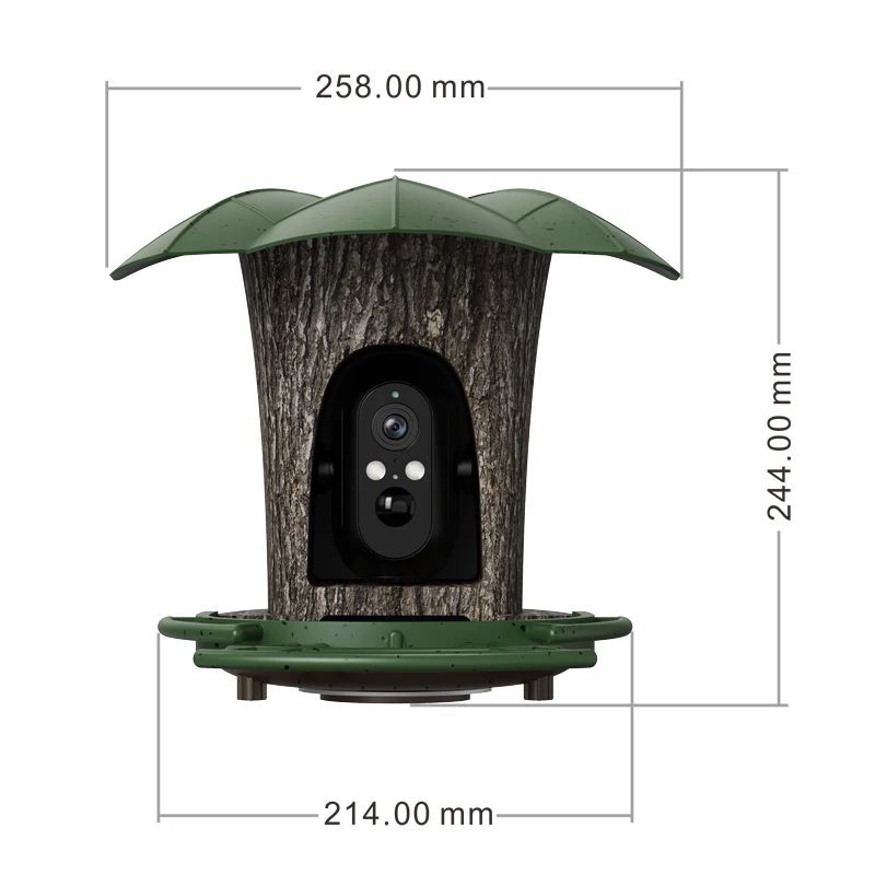 RS1 Bird Identification Camera Waterproof 2MP 6W Solar product detail 6