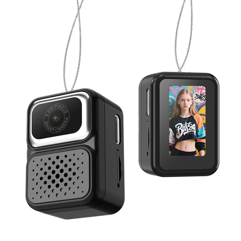 s130-thumb-camera-mini-video-photo-recording-necklace-camera-with-32gb-memory-card-black-digital-camera-for-travel-and-everyday-photography-main Digital Camera main product image