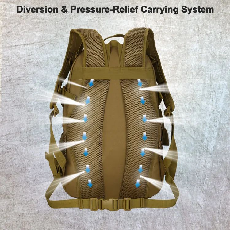 S412 40L Waterproof Casual Tactical Bag Camping Hiking product detail 5