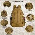 S412 40L Waterproof Casual Tactical Bag Camping Hiking gallery 10