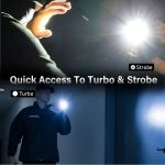 SK30 Tactical Rechargeable Flashlight with Dual Tail gallery 03