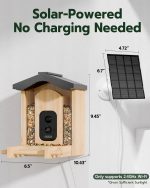 Smart AI Camera Bird Feeder Automatic Recognition Real gallery 02