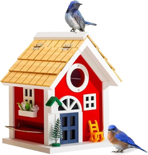 Smart AI Camera Bird Feeder Automatic Recognition Real main