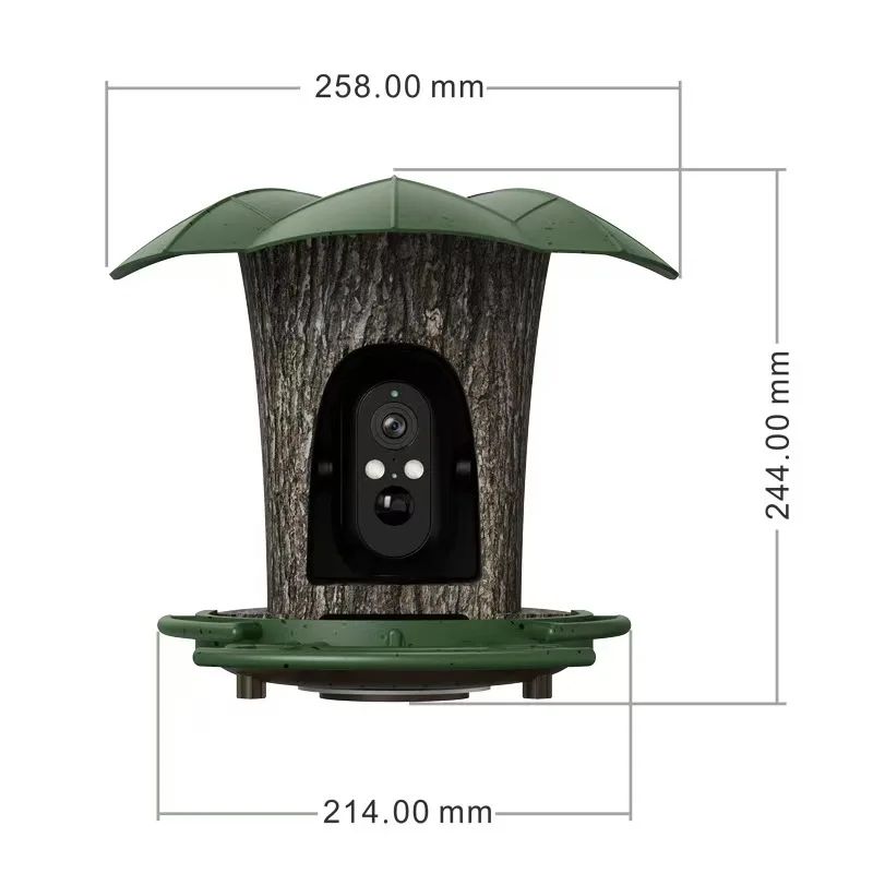 Smart Ai RS1Recognition Bird Feeder WiFi & 4G product detail 3