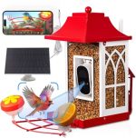 Smart Bird Feeder Camera with Solar Panel, 1080P gallery 01