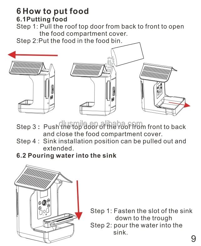 Smart Bird Feeder Camera With Solar Panel Auto product detail 8
