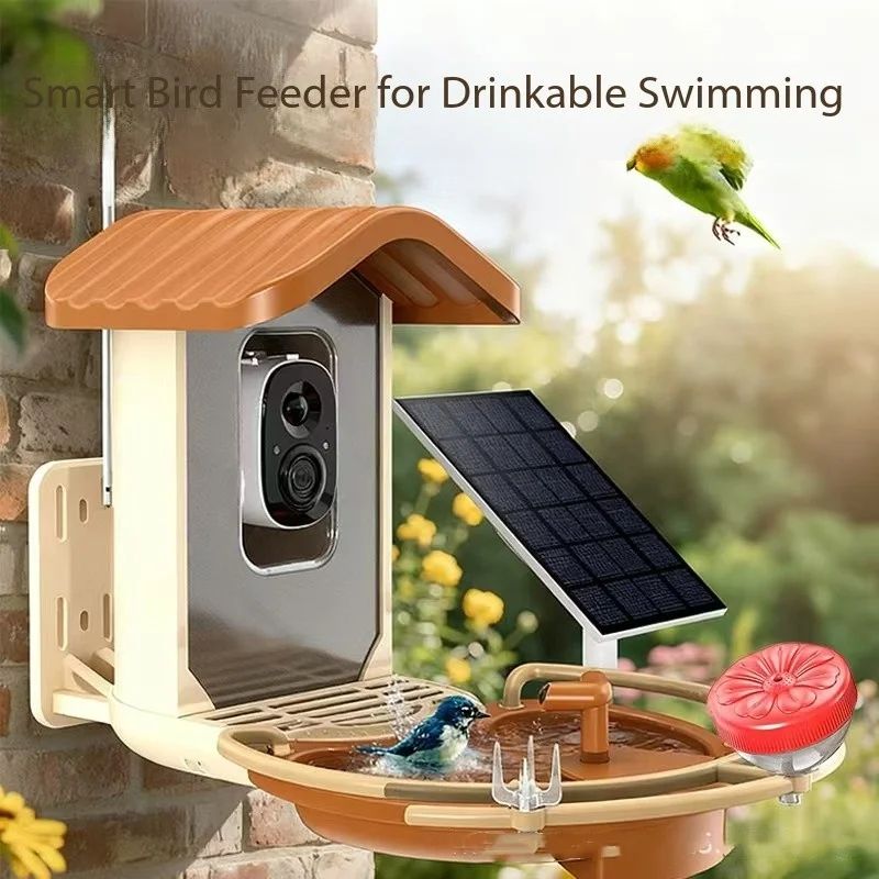 Smart Bird Feeder for Drinking Swimming Camera AI product detail 2