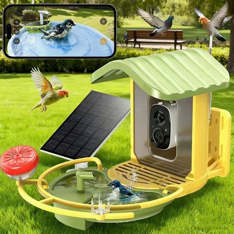 Smart Bird Feeder for Drinking Swimming Camera AI product detail 5