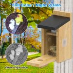 Smart Bird Feeder House Solar Low Power HD gallery 02