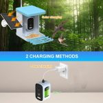 Smart Bird Feeder with Camera Solar Powered 4MP gallery 04