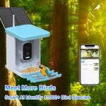 Smart Bird Feeder with Camera Solar Powered 4MP main