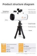 Smart-Eye 60mm Astronomical Telescope Desktop Small gallery 02
