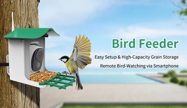 Smart Remote Monitoring Bird Feeder Camera Bird Feeders product detail 2