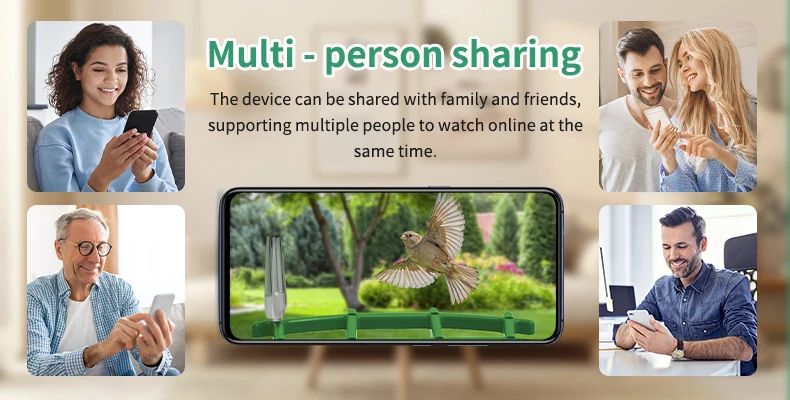 Smart Remote Monitoring Bird Feeder Camera Bird Feeders product detail 3