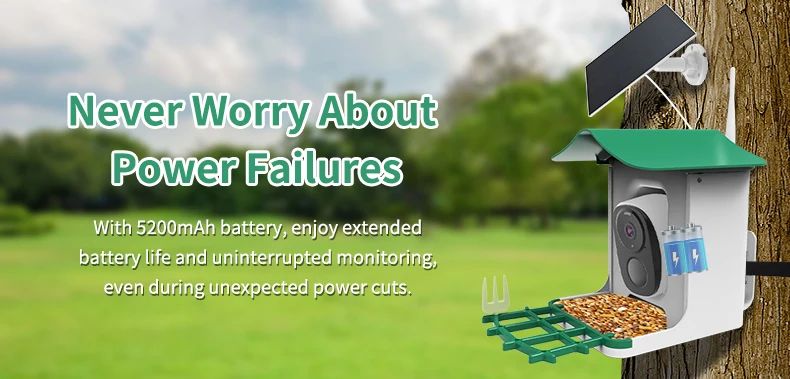 Smart Remote Monitoring Bird Feeder Camera Bird Feeders product detail 4