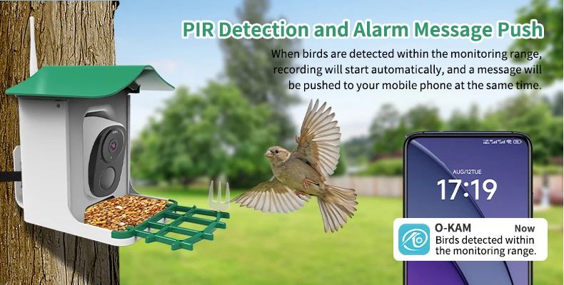 Smart Remote Monitoring Bird Feeder Camera Bird Feeders product detail 9