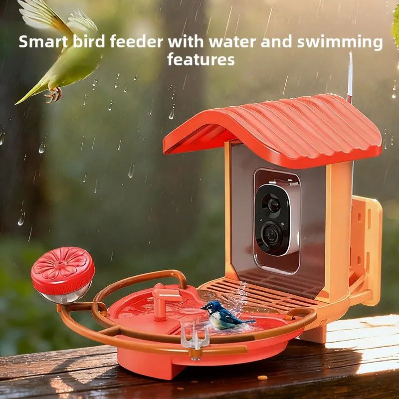 Smart Solar Powered Bird Feeder With 1080P Camera product detail 1