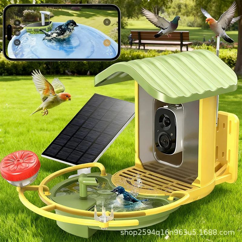 Smart Solar Powered Bird Feeder With 1080P Camera product detail 2