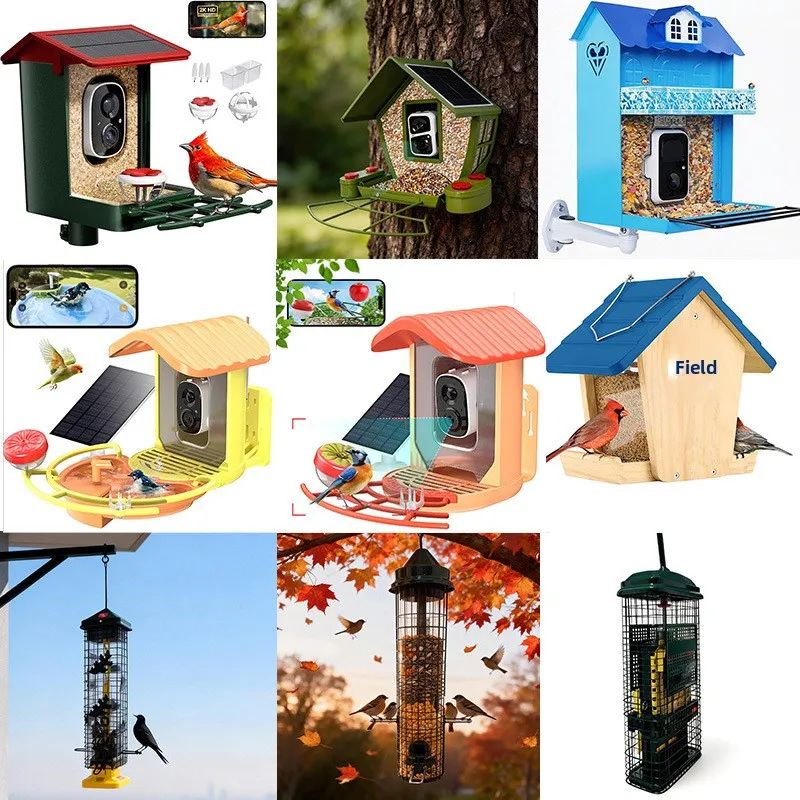 Smart Solar Powered Bird Feeder With 1080P Camera product detail 3
