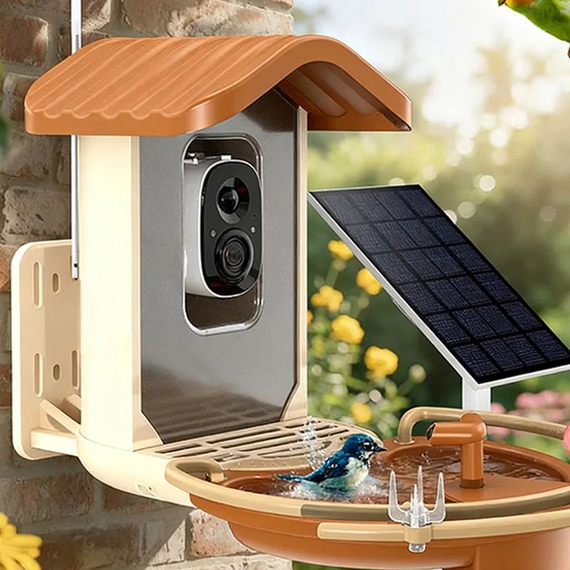 Smart Solar Powered Bird Feeder With 1080P Camera product detail 7