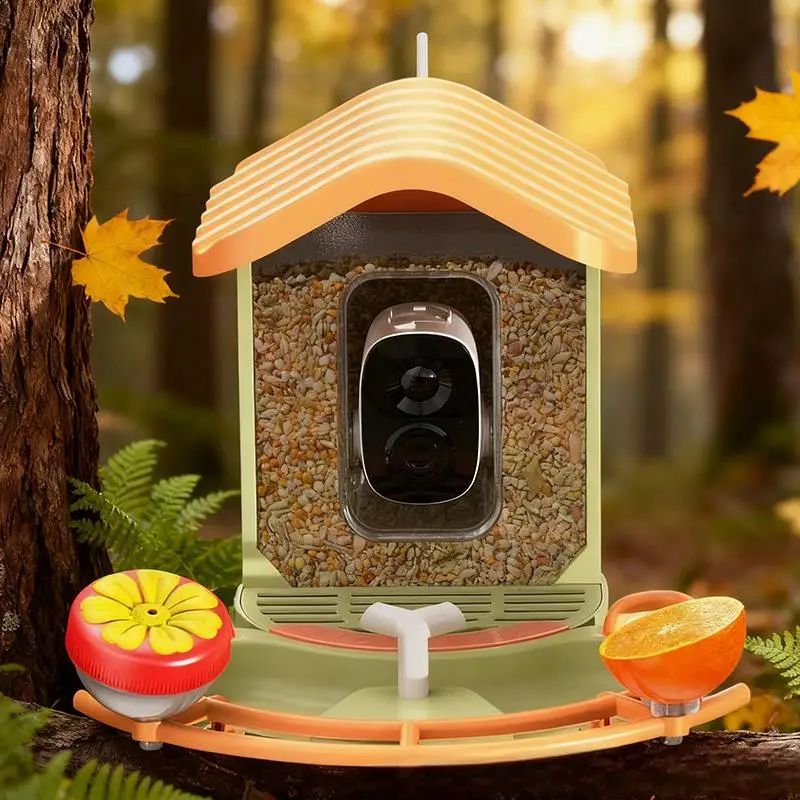 Smart Solar Powered Bird Feeder With 1080P Camera product detail 9