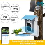 Smart Solar Powered Eco-Friendly Bird Feeder 400W WiFi gallery 04