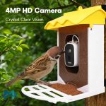Smart Solar Powered Eco-Friendly Bird Feeder 400W WiFi gallery 06
