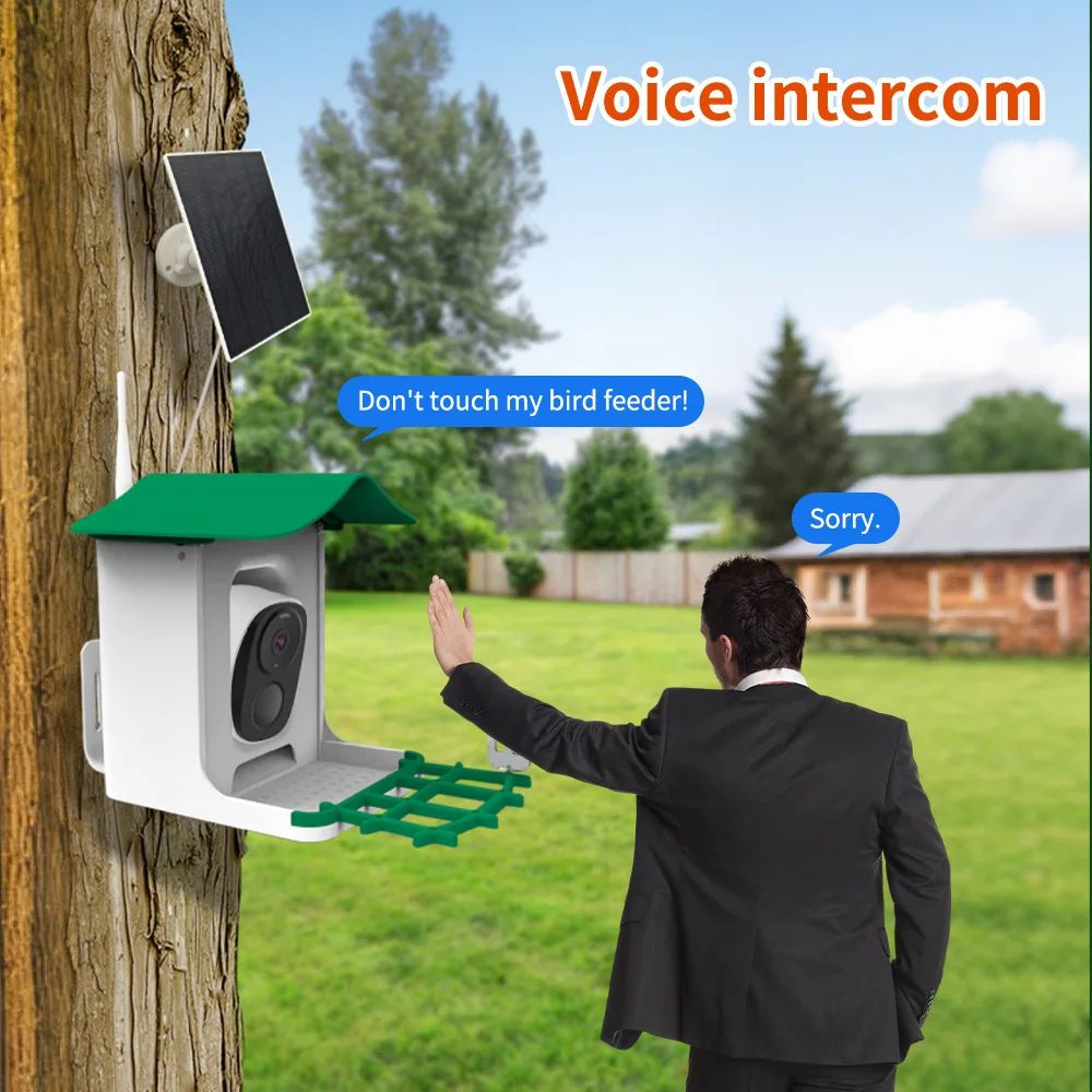 Smart Waterproof Bird Feeder Camera AI Bird Recognition product detail 5
