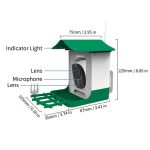 Smart Waterproof Bird Feeder Camera AI Bird Recognition gallery 05