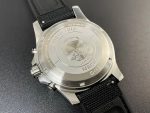 Solar Chronograph Watch Compass Bezel Tachymeter Fabric Band gallery 03