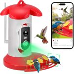 Solar Powered AI Hummingbird Feeder Camera 2K Live gallery 03
