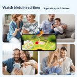 Solar Powered Automatic 1000+ Birds AI Recognition Smart gallery 04