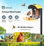 Solar Powered Automatic 1000+ Birds AI Recognition Smart gallery 06