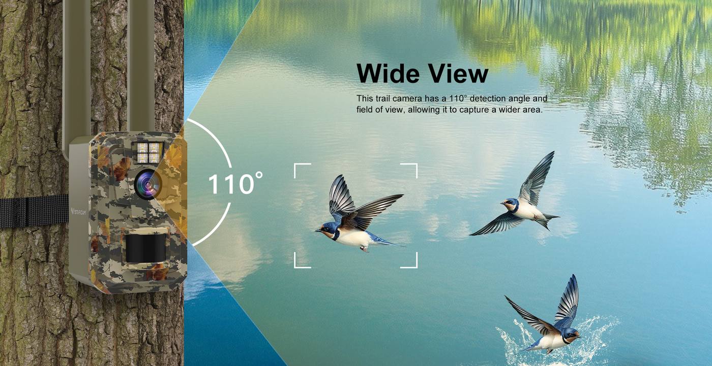 Solar Powered Trail Camera with PIR Motion Detection MinMax Outdoors product detail image 5