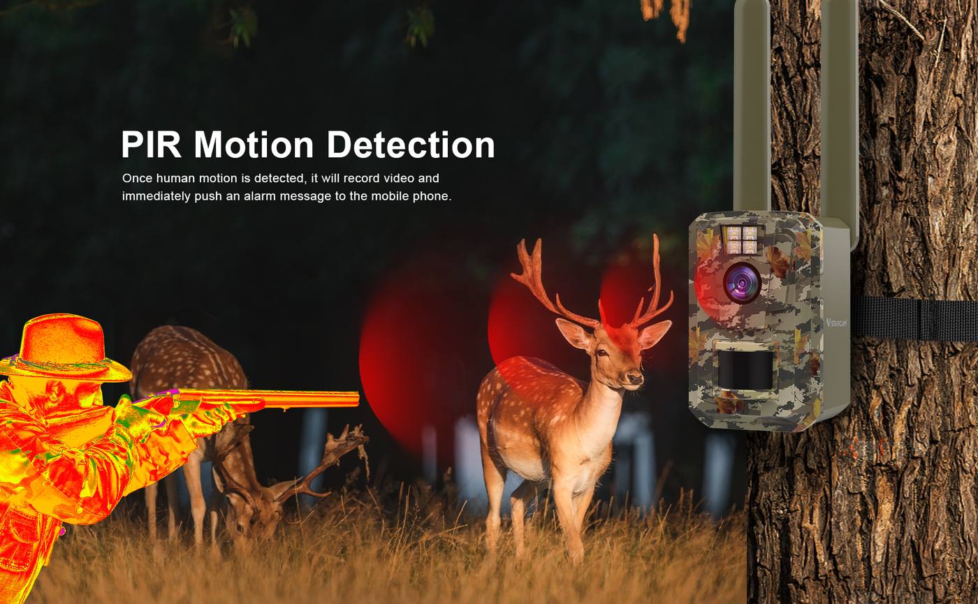 Solar Powered Trail Camera with PIR Motion Detection MinMax Outdoors product detail image 6