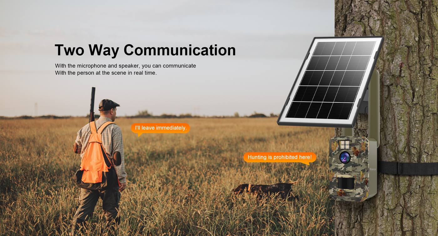 Solar Powered Trail Camera with PIR Motion Detection MinMax Outdoors product detail image 9