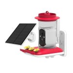 Solar Visual Hummingbird Feeder Hummingbird Water Feeding gallery 04