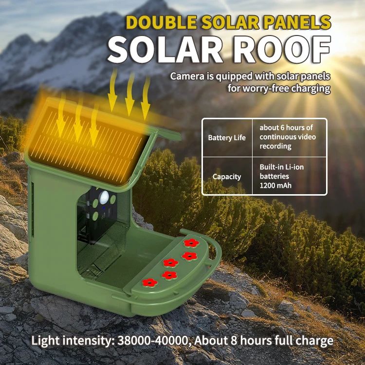 Solar Waterproof Wireless Outdoor Wildlife Wifi Photos Video product detail 4