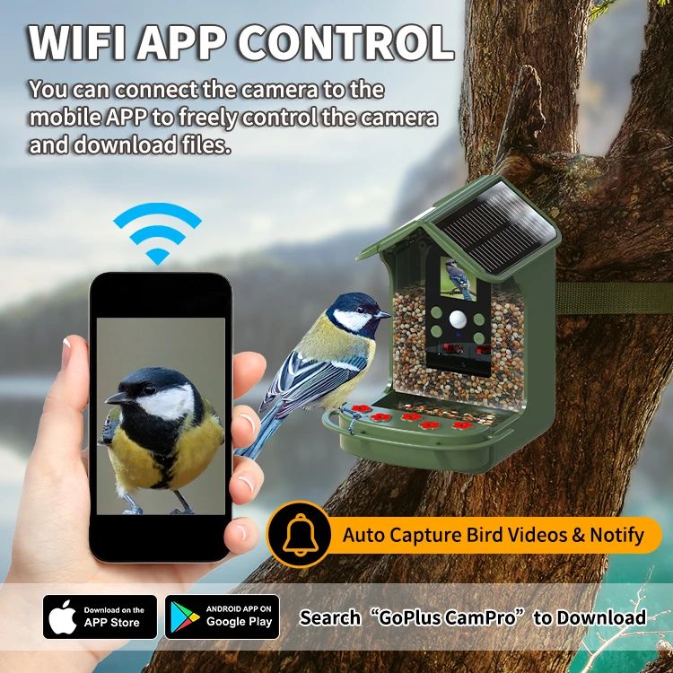 Solar Waterproof Wireless Outdoor Wildlife Wifi Photos Video product detail 5