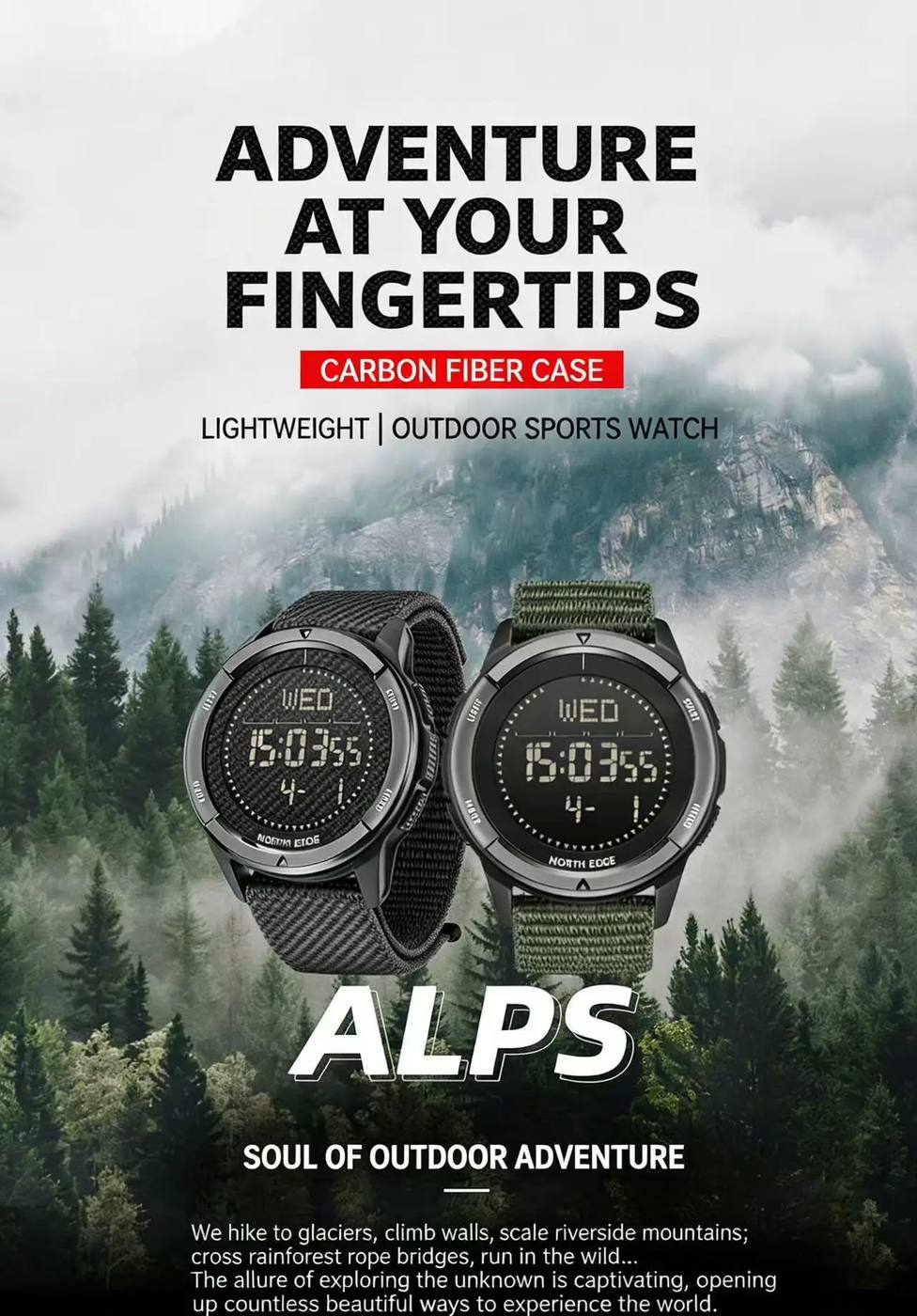 Sport Smart Watch Outdoor Smart Watch 50M Waterproof product detail 1