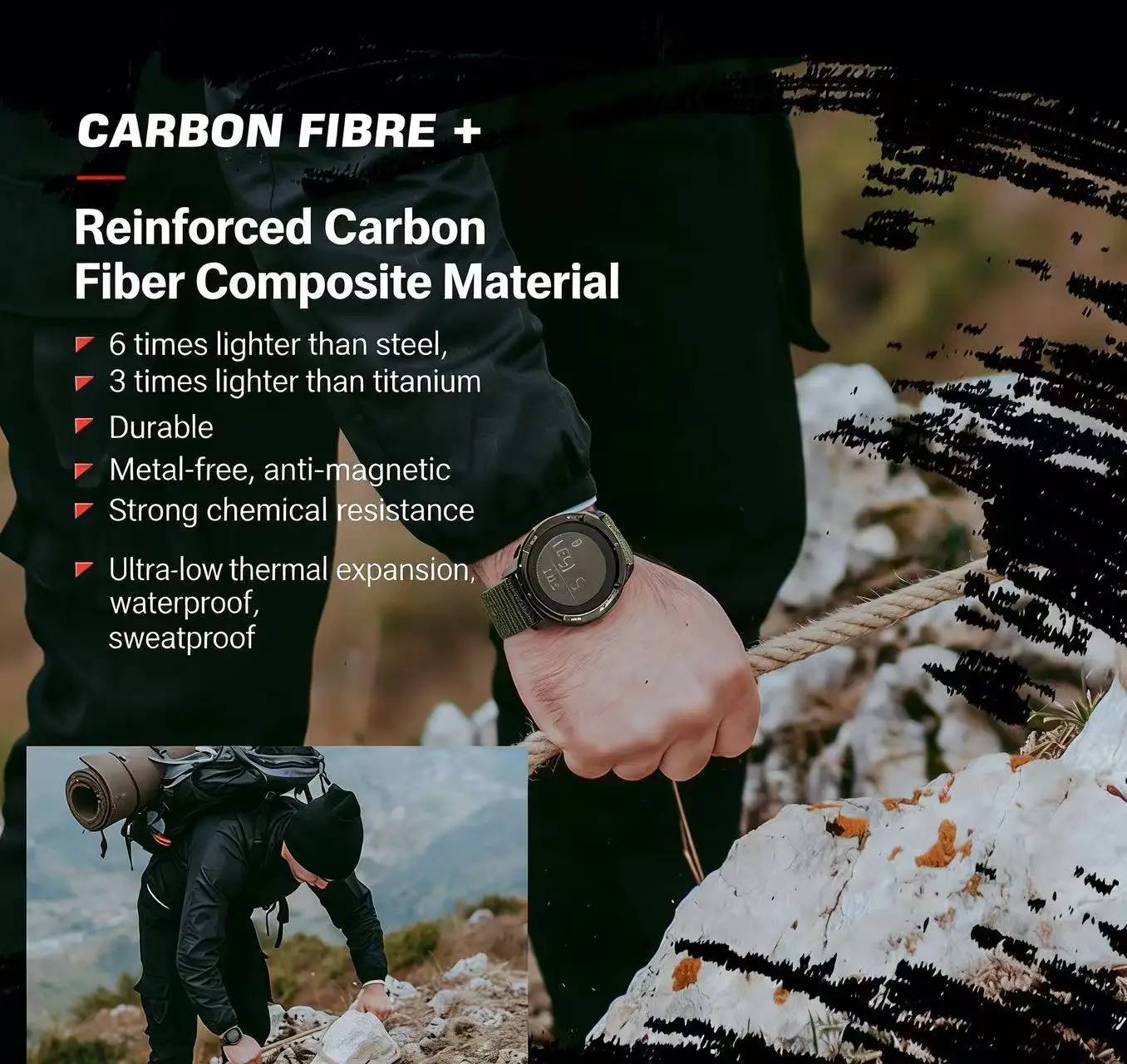 Sport Smart Watch Outdoor Smart Watch 50M Waterproof product detail 4
