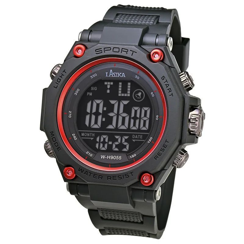 sport waterproof watch Custom Digital Sport Watch for product detail 8