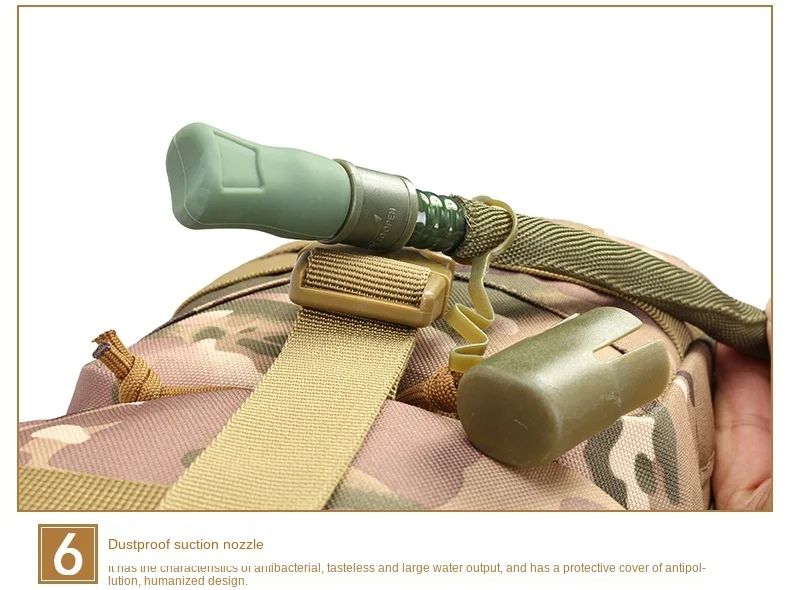 Sports Riding Tactical Water Backpack Polyester Hydration product detail 9