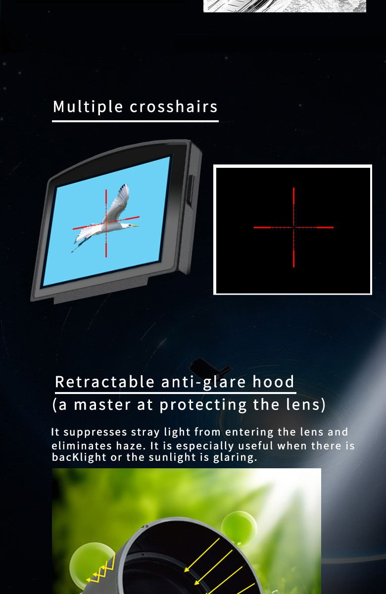 SPX5-80 Digital Telescope 4K Video 350x Zoom Long product detail 5