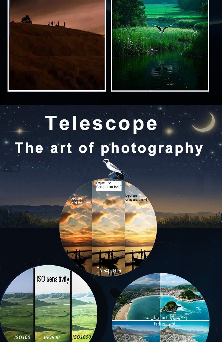 SPX5-80 Digital Telescope 4K Video 350x Zoom Long product detail 15